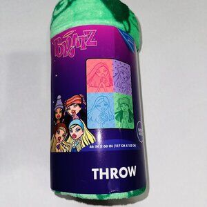 BRATZ  Throw Blanket  - Super Soft Polyester , 46” X 60" New